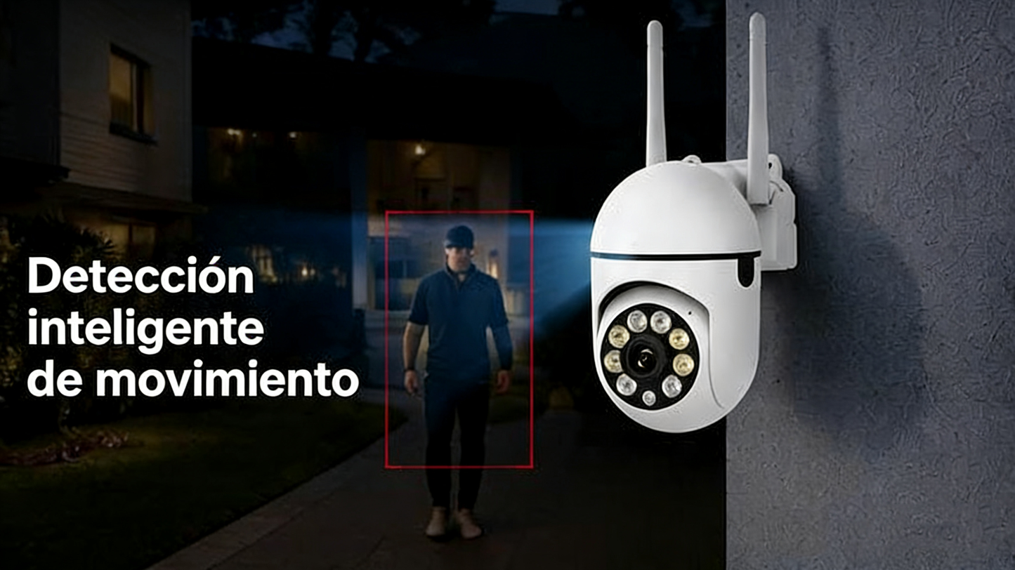 Cámara WiFi Inteligente Full HD con Visión Nocturna