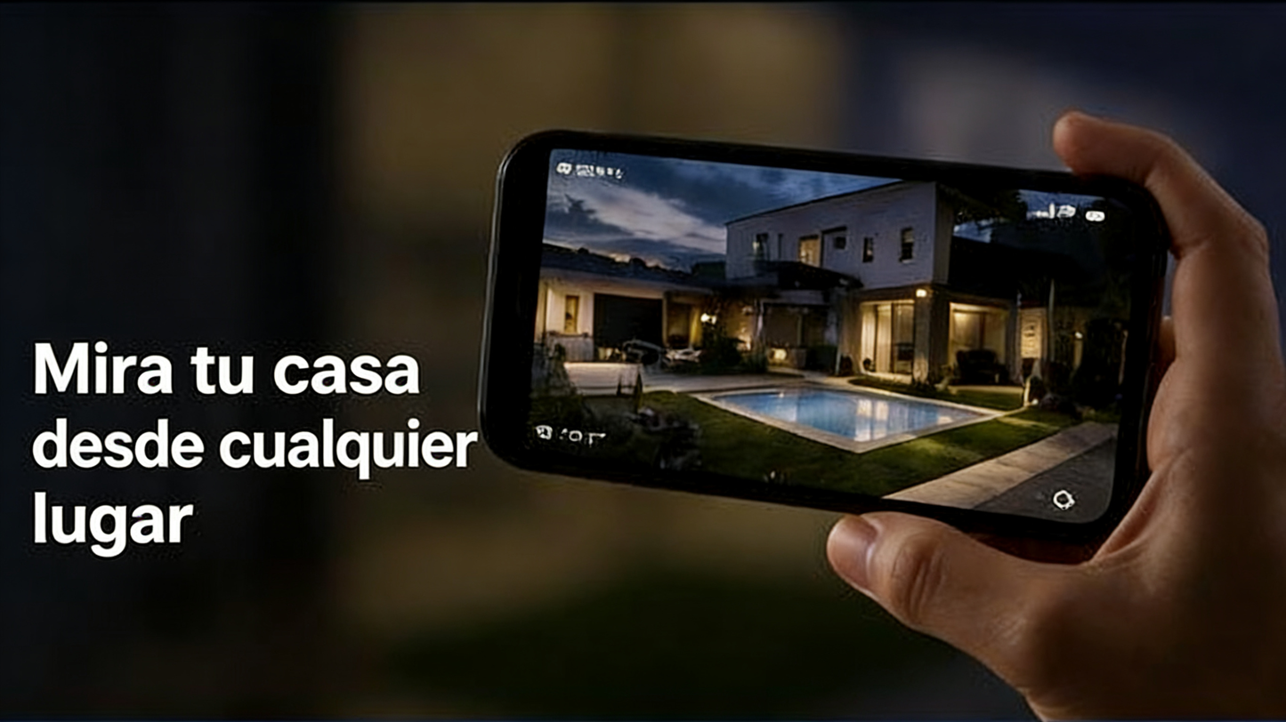 Cámara WiFi Inteligente Full HD con Visión Nocturna