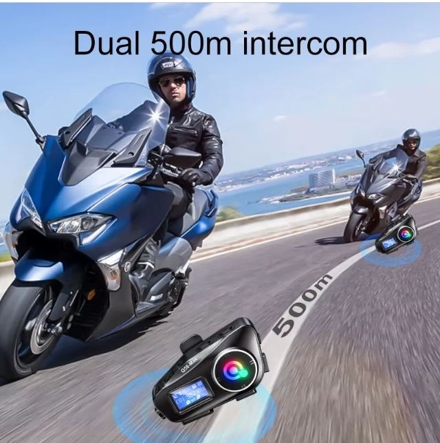 Intercomunicador Bluetooth Q58 para Casco de Moto | Música, GPS y Llamadas