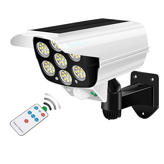Lámpara Solar de Seguridad con Sensor Inteligente