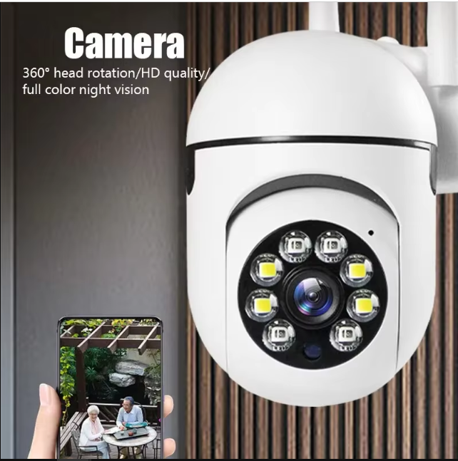 Cámara de Seguridad WiFi Full HD – Vigila tu Hogar desde el Celular